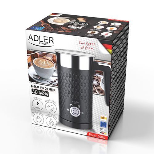 Вспінювач молока Adler AD 4494 Black