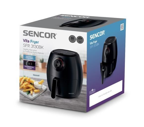 Мультипечь (аэрофритюрница) Sencor SFR 3130BK