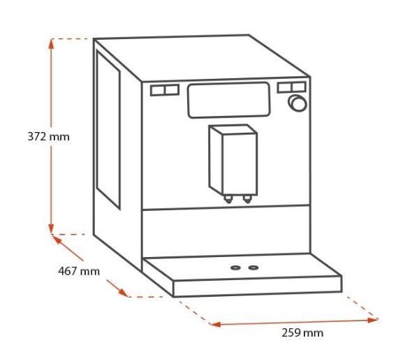 Кавомашина автоматична Melitta Caffeo Barista TS Smart stainless steel F86/0-100