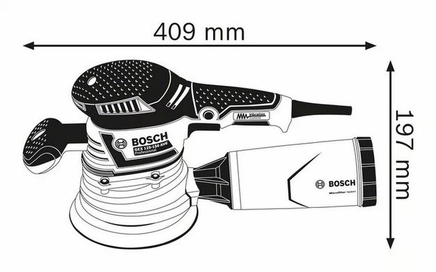 Вібраційна шліфмашина Bosch GEX 40-150 (060137B202)