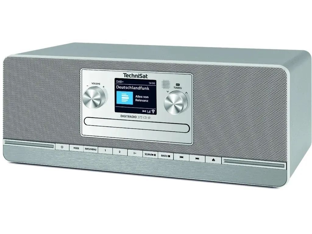 Радіоприймач TechniSat DigitRadio 372 CD IR Silver