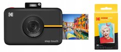 Фотокамера миттєвого друку Kodak Step Touch Black + 20 картриджів