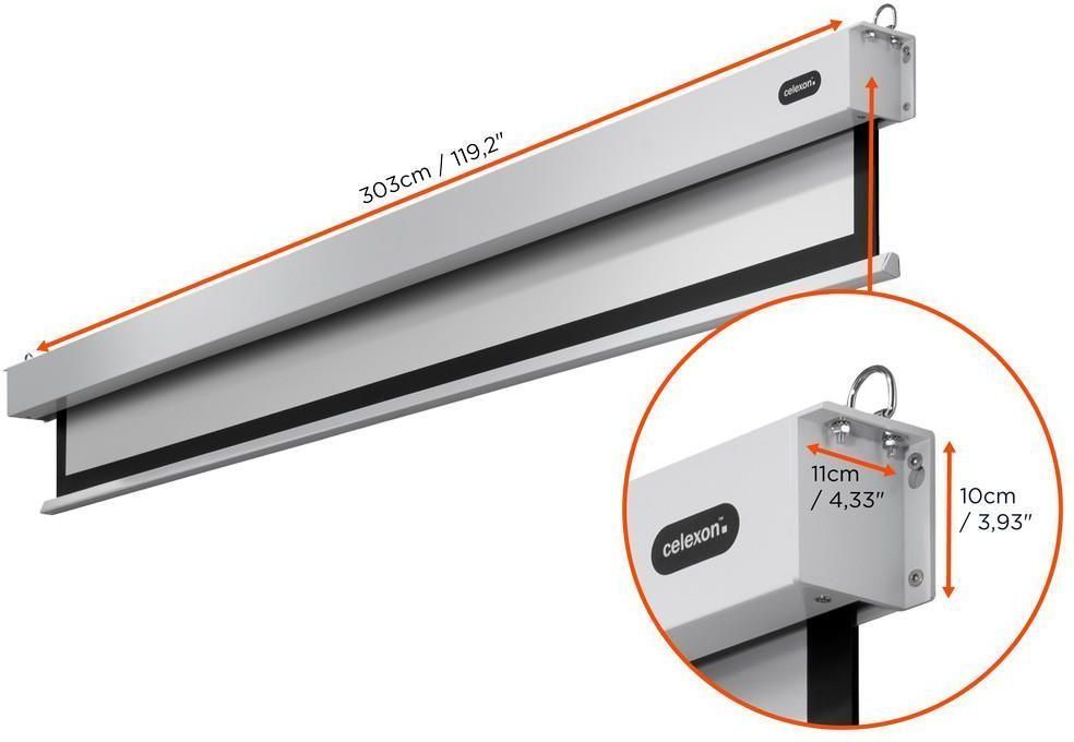 Проекционный экран Celexon Professional Plus 280x175cm