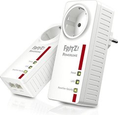 Powerline-адаптер AVM Fritz! 1220E Set (20002737)