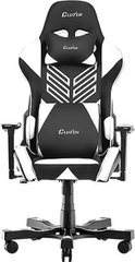 Комп'ютерне крісло для геймера ClutchChairZ Crank black-white CKOT55BW