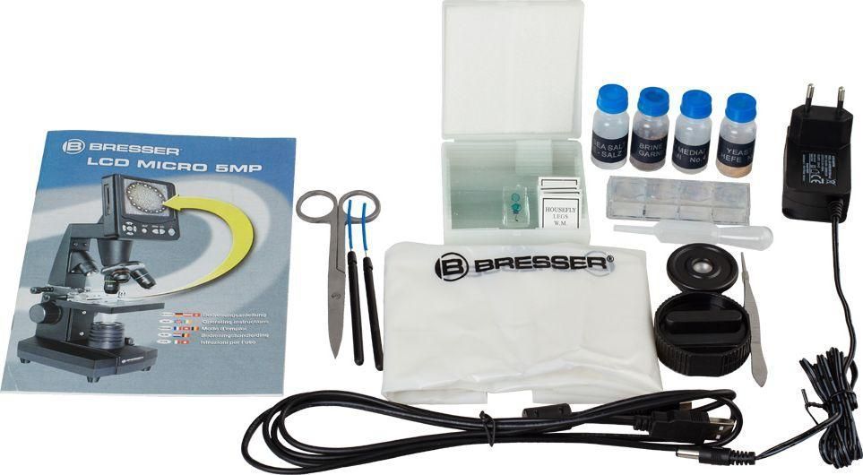 Мікроскоп цифровий Bresser Biolux LCD 50-2000x (5201000)