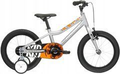 Детский двухколесный велосипед Kross Racer 4.0 V2 16 2023 Silver