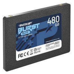 SSD накопичувач Patriot Burst Elite 480 GB (PBE480GS25SSDR)