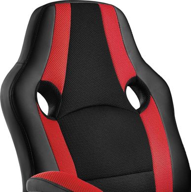 Комп'ютерне крісло для геймера Tectake Benny Black-Red (403479)