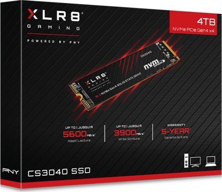 SSD накопитель PNY XLR8 CS3040 4 TB (M280CS3040-4TB-RB)