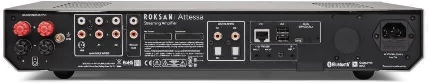 Мережевий підсилювач Roksan Attessa Streaming Amplifier Silver