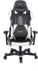 Компьютерное кресло для геймера ClutchChairZ Crank black-white CKPP55BW
