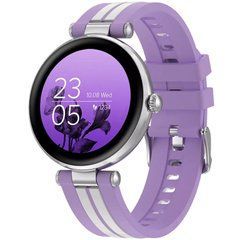 Смарт-годинник Canyon Semifreddo SW-61 Silver/Lavender (CNS-SW61PP)