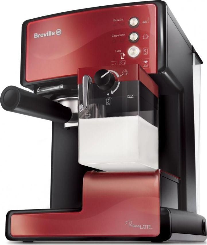 Кавоварка ріжкова еспресо Breville PrimaLatte VCF046X