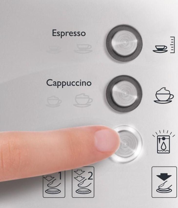 Кавоварка ріжкова еспресо Breville PrimaLatte VCF046X