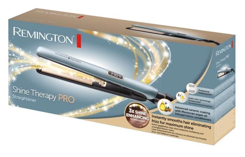 Випрямляч для волосся Remington Shine Therapy PRO S9300
