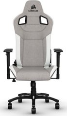 Комп'ютерне крісло для геймера Corsair T3 Rush White/Grey