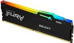 Пам'ять для настільних комп'ютерів Kingston Fury 32 GB DDR5 6000 MHz Beast Black RGB EXPO (KF560C36BBE2A-32)