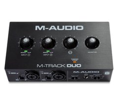 Аудіоінтерфейс, звукова карта M-Audio M-Track Duo