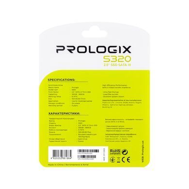 SSD накопитель Prologix S320 960 GB (PRO960GS320)