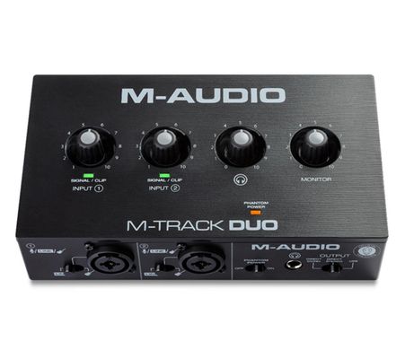 Аудиоинтерфейс, звуковая карта M-Audio M-Track Duo