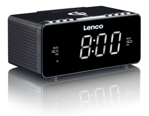 Радиочасы Lenco Cr-550 black