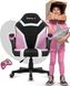 Комп'ютерне крісло для геймера Huzaro Ranger 1,0 Pink Mesh