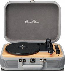 Програвач вінілових дисків Lenco Classic Phono TT-116 Grey
