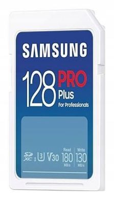 Карта пам'яті sd Samsung pro plus 128gb mb-sd128sb з перехідником USB