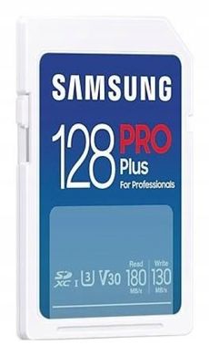 Карта памяти sd Samsung pro plus 128GB mb-SD128SB с переходником USB