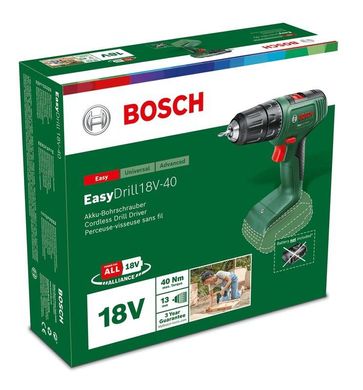 Шуруповерт Bosch Easydrill 18V-40 (06039D8000)