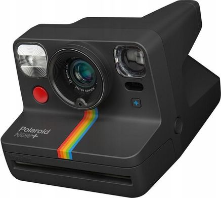 Фотокамера миттєвого друку Polaroid Now+ Black (113734)