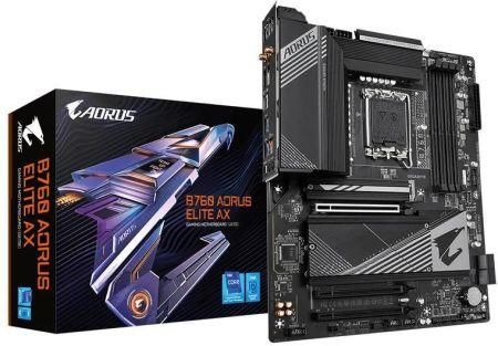 Материнська плата Gigabyte B760 Aorus Elite AX