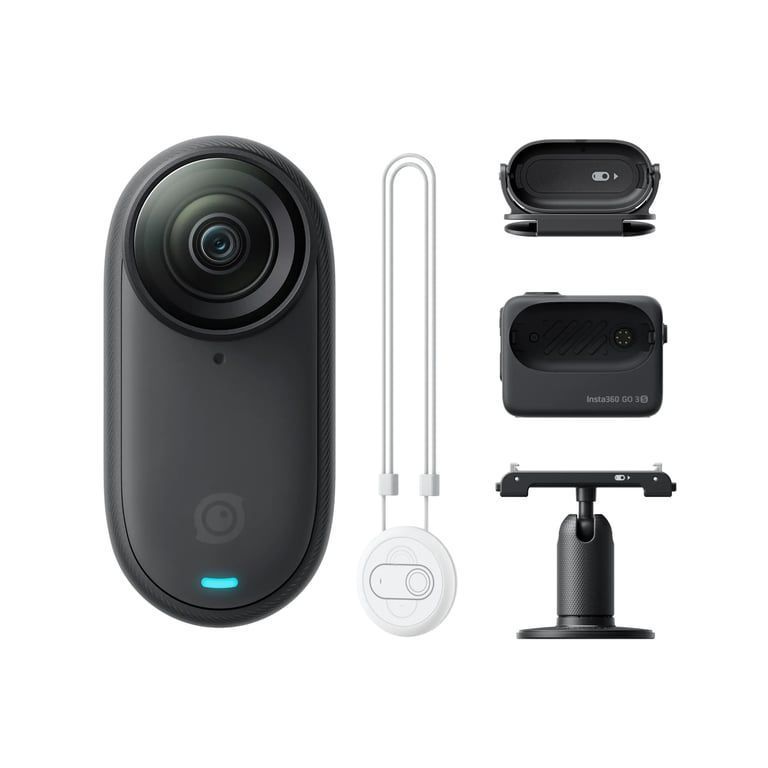 Екшн-камера Insta360 GO 3S 4K Standard Bundle 128GB Black (CINSAATA_GO3S13)