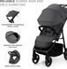 Прогулочная коляска KinderKraft Trig 3 Granite Grey (KSTRIG03GRY0000)