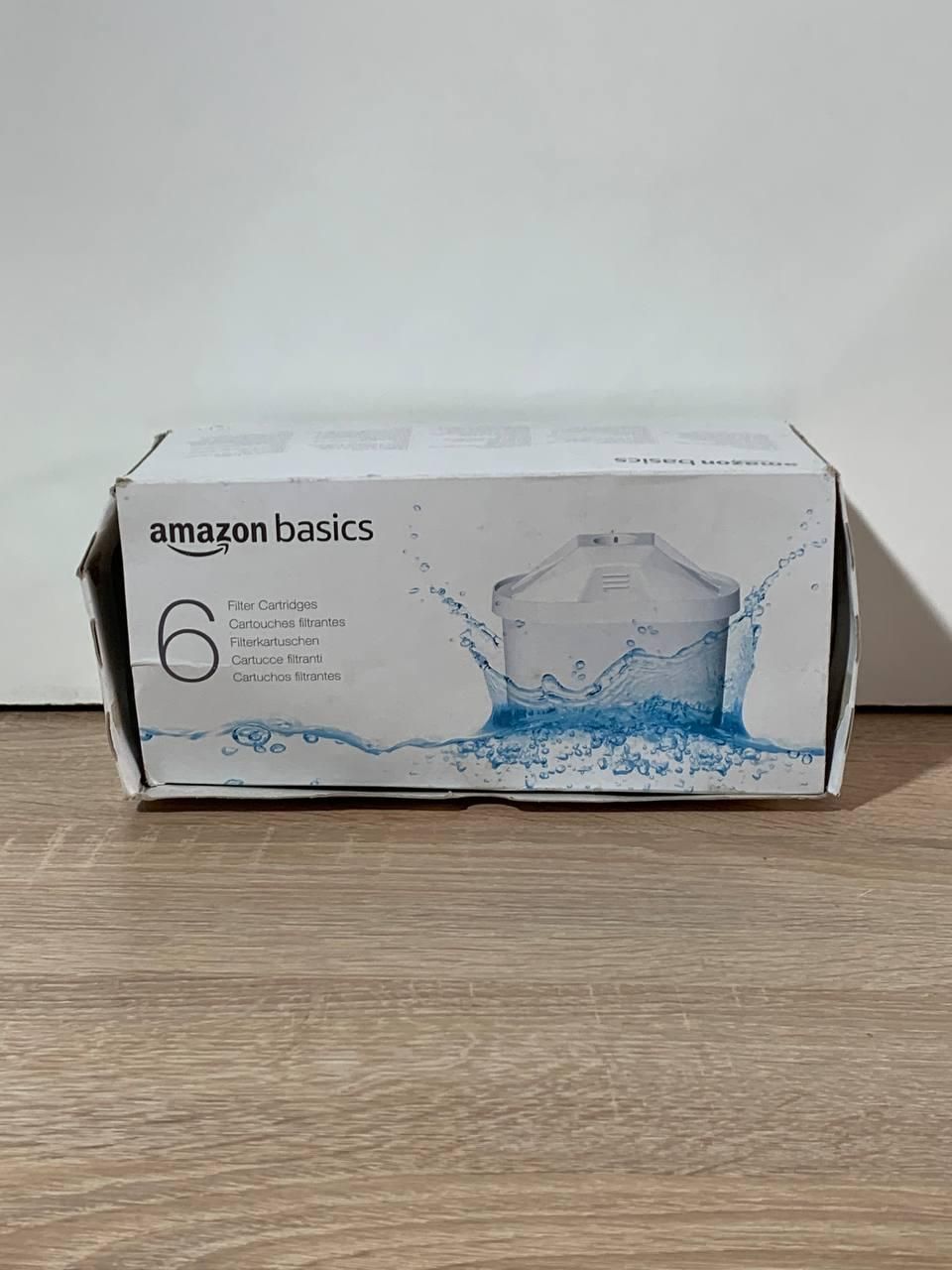 Фільтр-картриджі для графинів 6шт AMAZON BASICS AMWTFLTC6