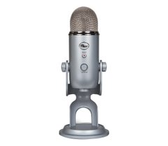 Микрофон для ПК/ для стриминга, подкастов Blue Microphones Yeti Silver