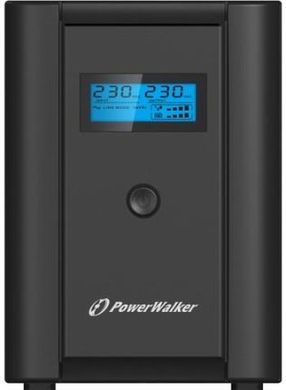 Лінійно-інтерактивний ДБЖ PowerWalker VI 1200 LCD (10120097)