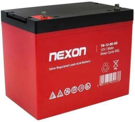 Акумулятор Nexon Tn-Gel 12V 80Ah Long Life