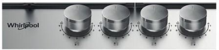 Варильна поверхня газова Whirlpool TKRL 661 IX