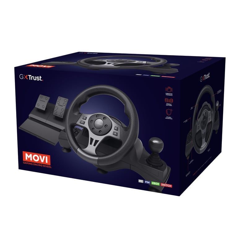 Комплект (руль, педали) Trust GXT 289 Movi (25122)