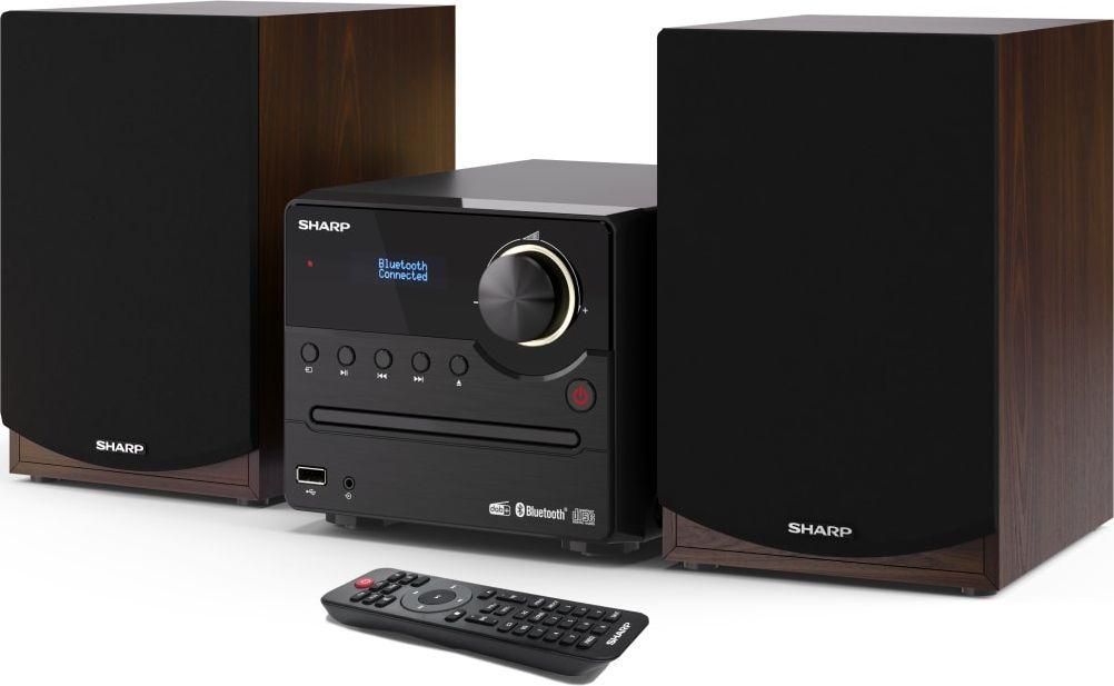 Музыкальный центр Sharp XL-B517D Black/Brown