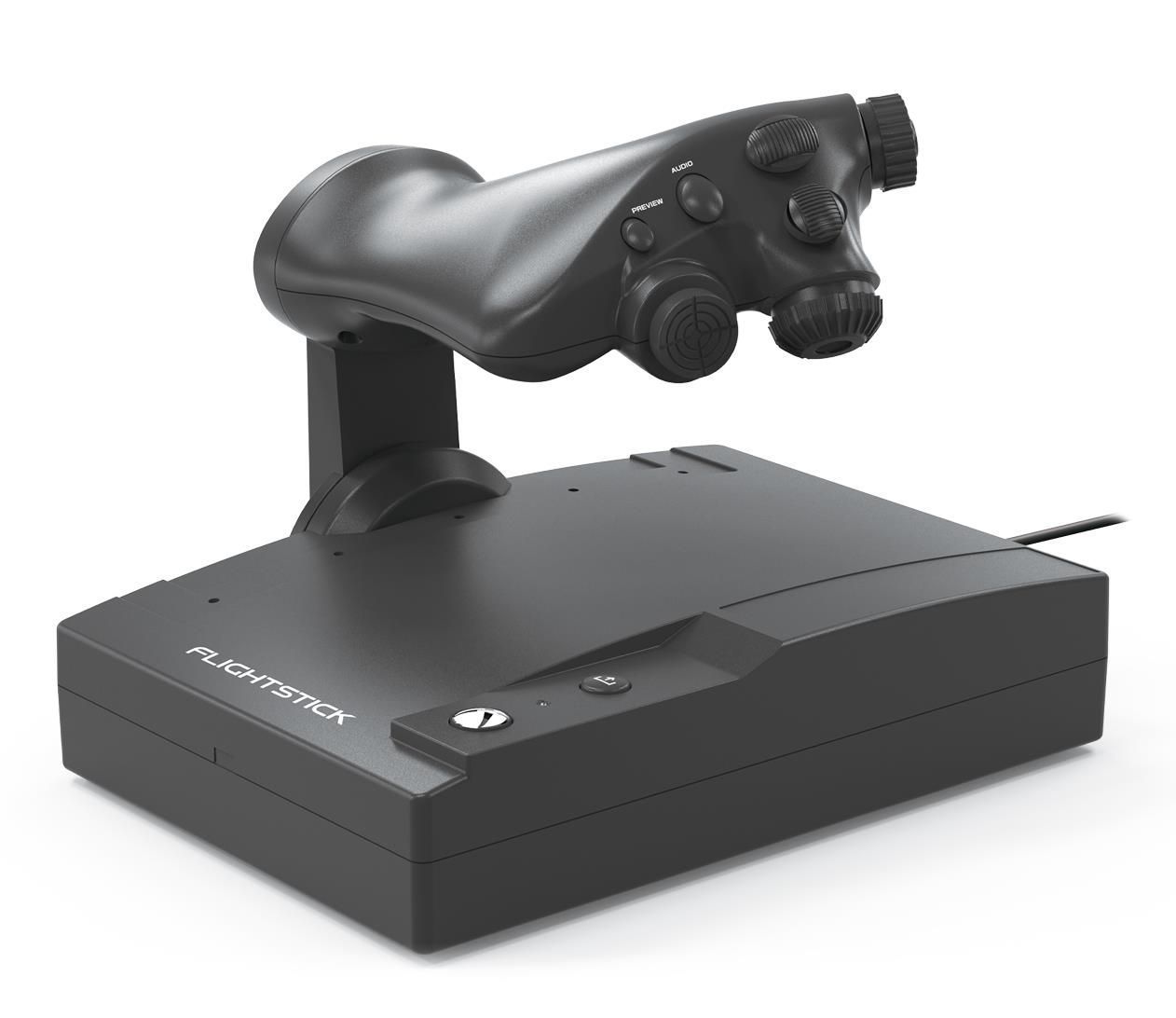 Джойстик, рычаг управления двигателем Hori XS/PC Flight Stick (MBS-015U)