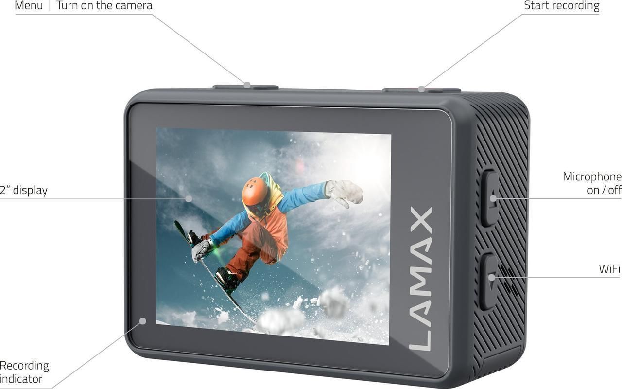 Екшн-камера Lamax X7.2 Black