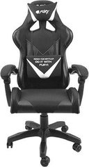 Комп'ютерне крісло для геймера Fury Avenger L Black/White