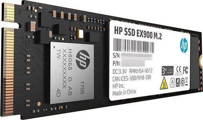 SSD накопичувач HP EX900 120 GB (2YY42AA#ABB)