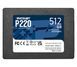 SSD накопичувач PATRIOT P220 512 GB (P220S512G25)