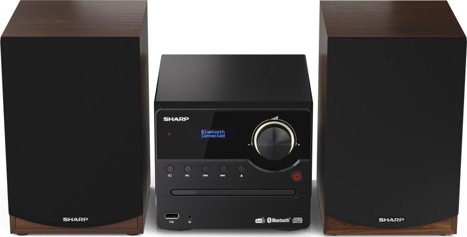 Музыкальный центр Sharp XL-B517D Black/Brown