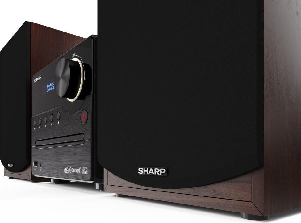 Музыкальный центр Sharp XL-B517D Black/Brown