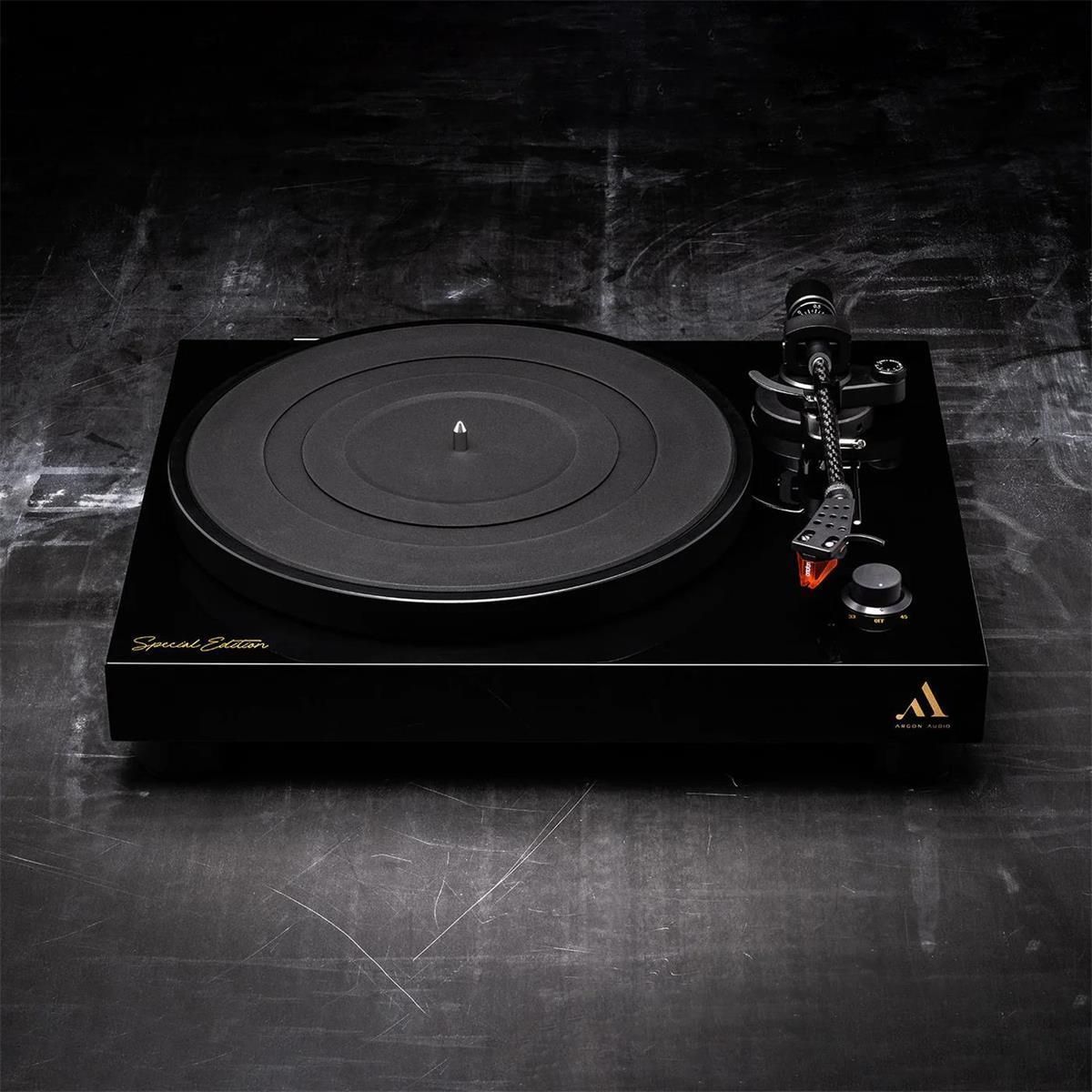 Програвач вінілових дисків Argon Audio TT-4 Special Edition Black